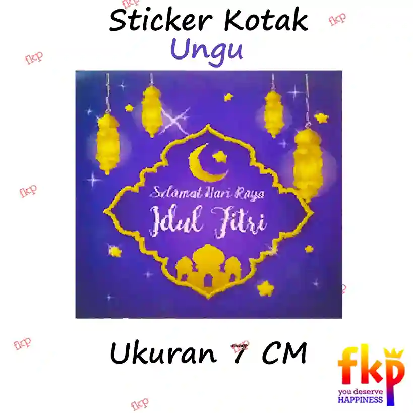 Kotak 7 Cm : Ungu